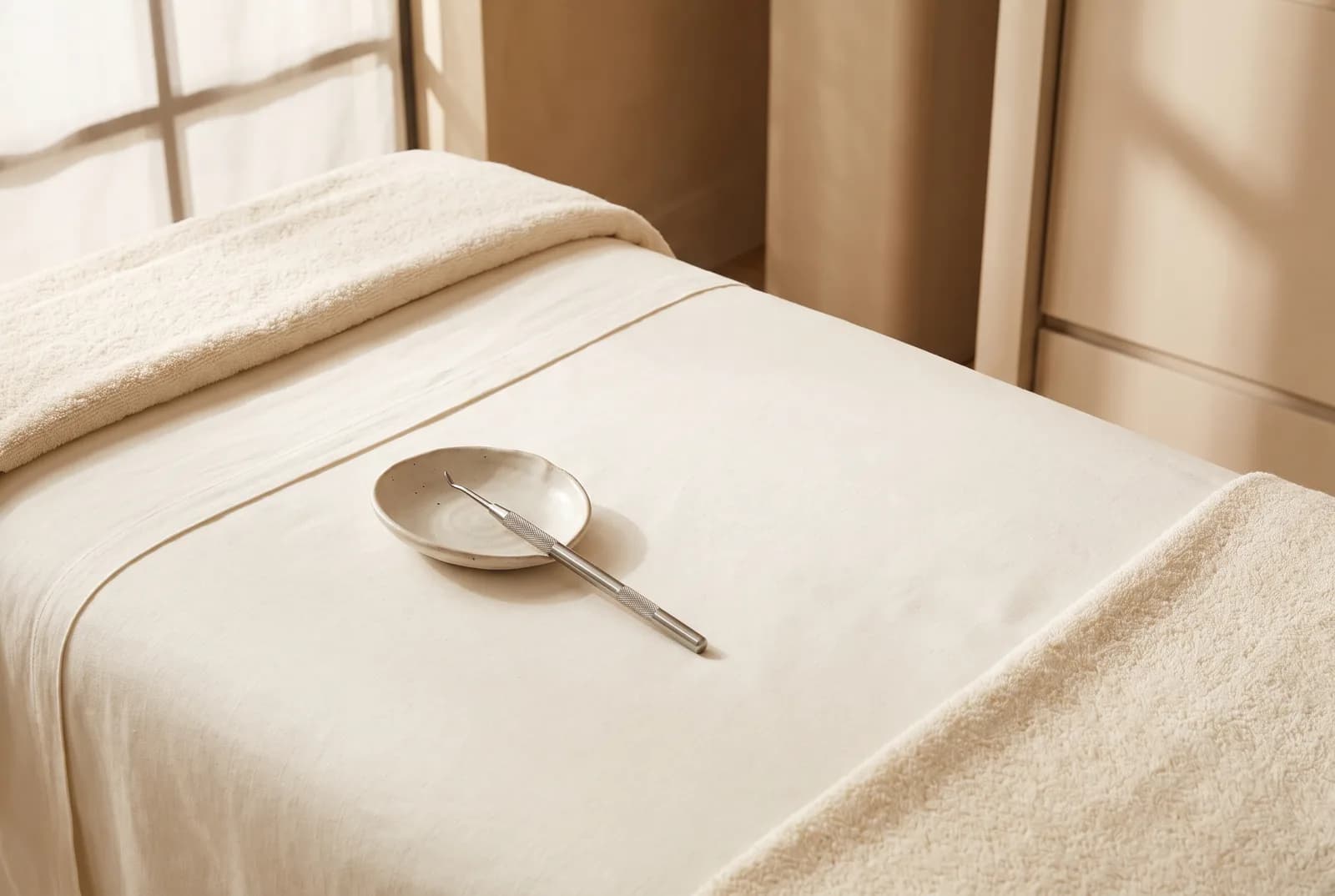 Is saline removal the same as non-laser eyebrow tattoo removal?