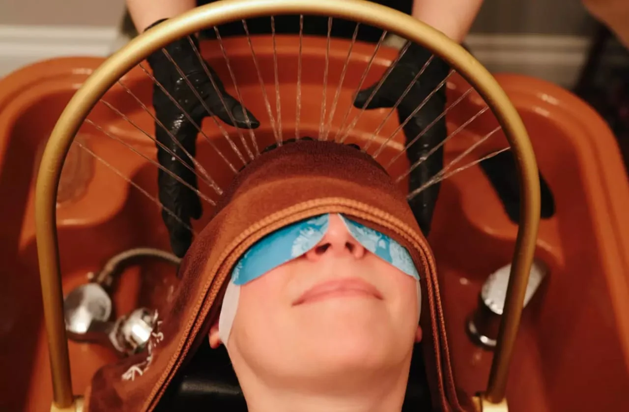 Real head spa treatment at Aileen's Beauty in Campbell